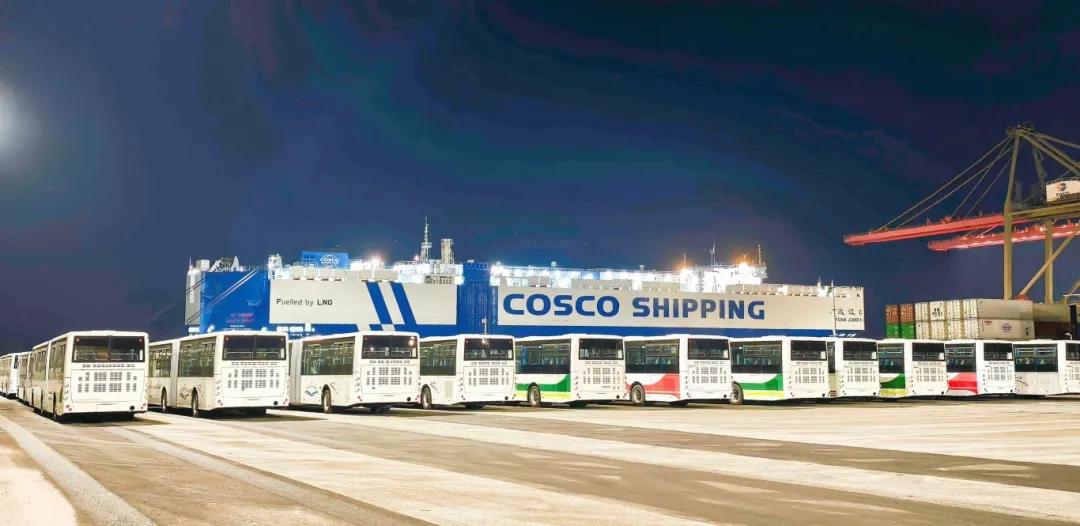 新年启新程，助力国产客车驰骋北非